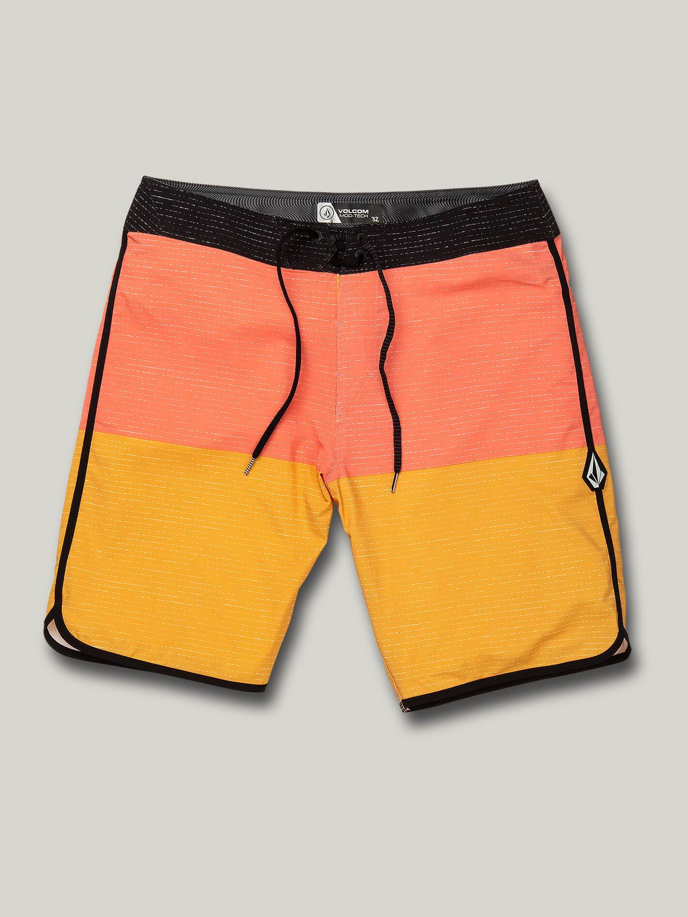 Lido Scallop Mod 20" Boardshort - MINERAL YELLOW