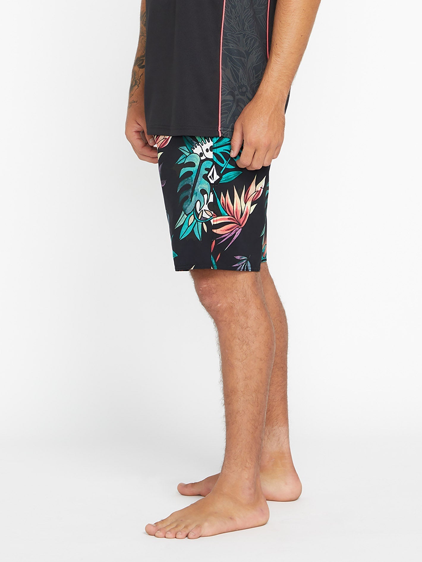 Boardshort V Ent Pepper Mod 19" - BLACK