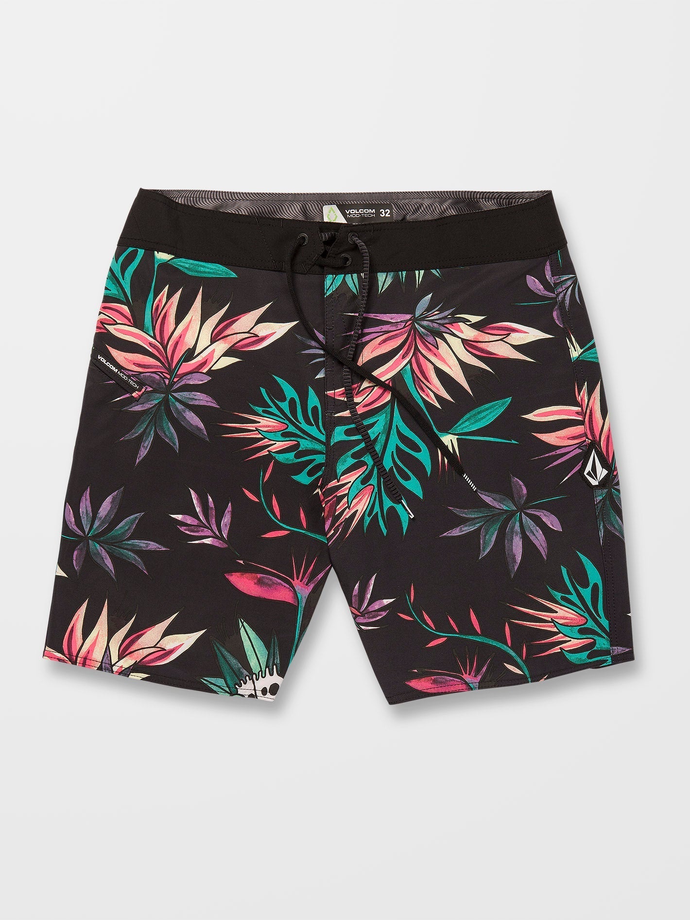 Boardshort V Ent Pepper Mod 19" - BLACK