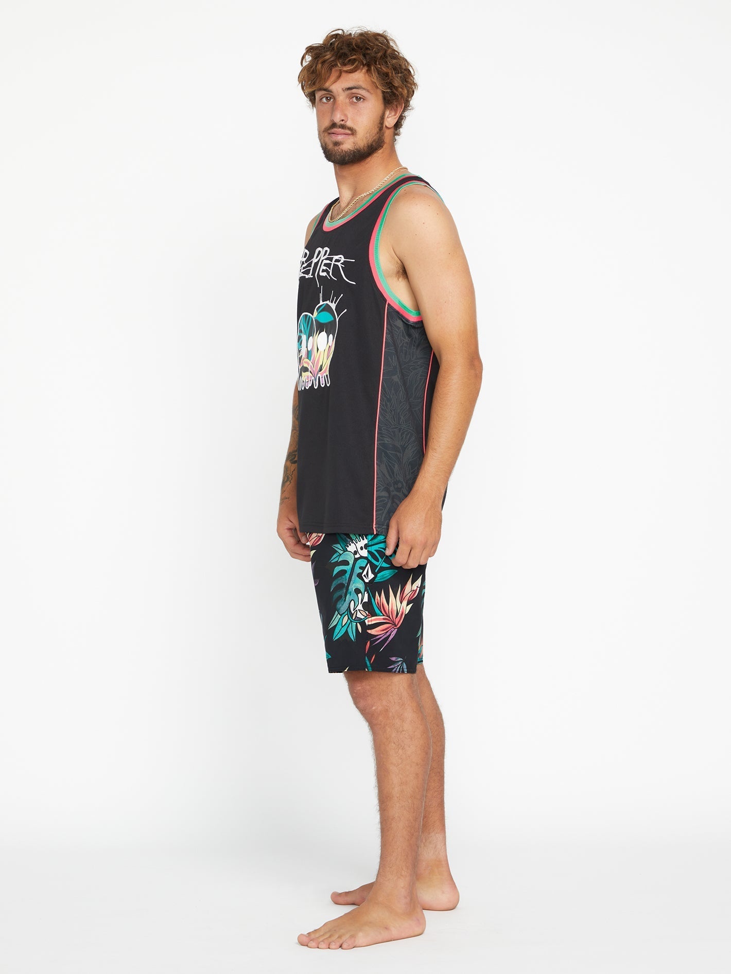 Boardshort V Ent Pepper Mod 19" - BLACK