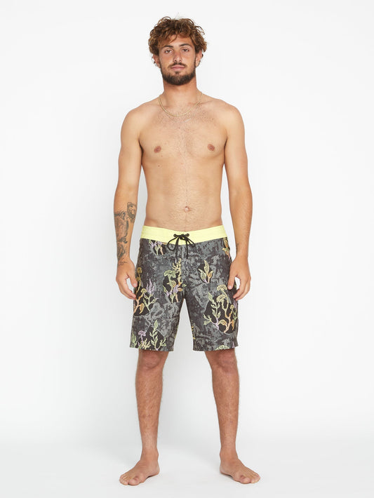 Mashed Stoney 19" Boardshorts - DUSK GREY
