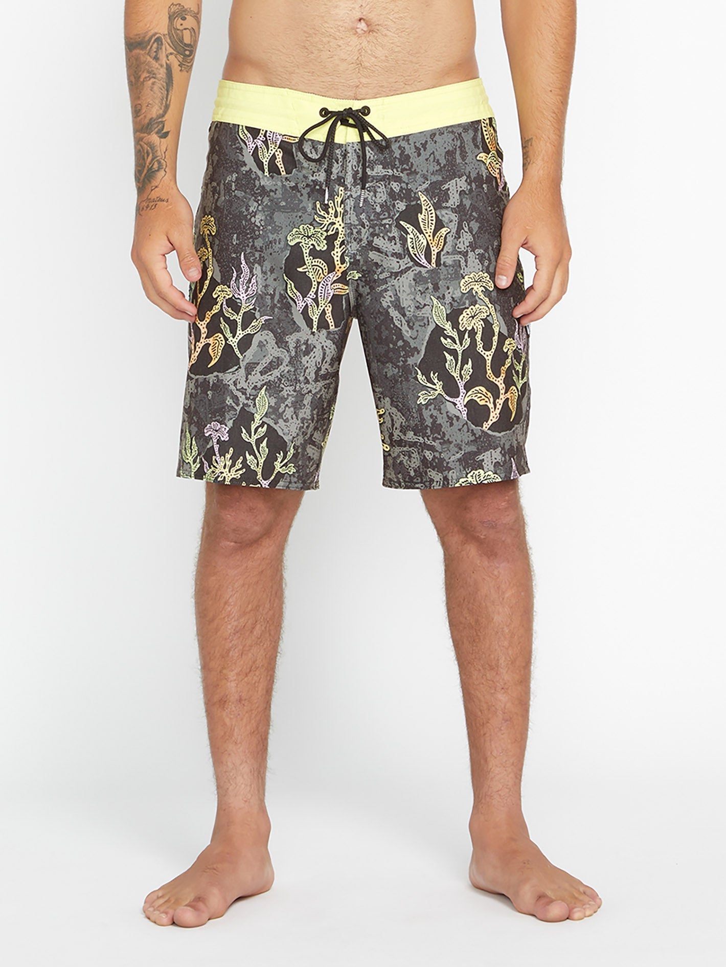 Mashed Stoney 19" Boardshort - DUSK GRAY