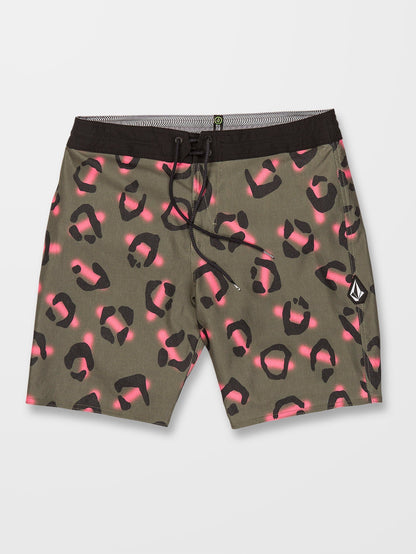 Stone Party Animals Stoney 19" Boardshorts - MILITÄR