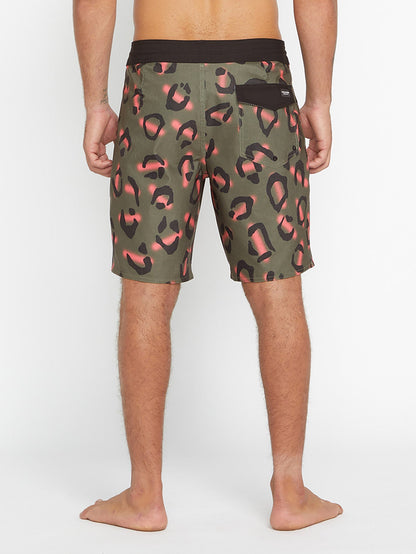Stone Party Animals Stoney 19" Boardshorts - MILITÄR