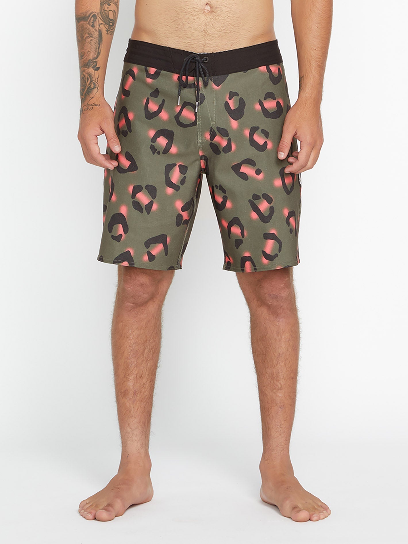 Stone Party Animals Stoney 19" Boardshorts - MILITÄR