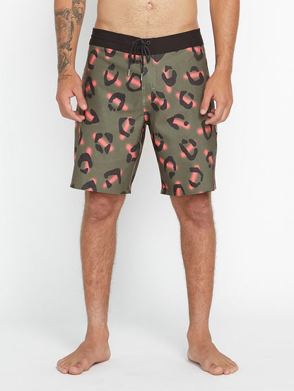 Stone Party Animals Stoney 19" Boardshorts - MILITÄR
