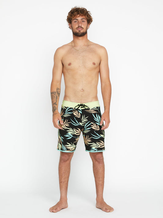 Bleeding Leaf Mod 18" Boardshorts - SCHWARZ