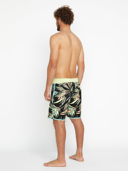 Bleeding Leaf Mod 18" Boardshorts - SCHWARZ