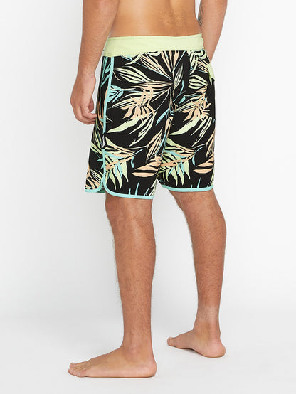 Bleeding Leaf Mod 18" Boardshorts - SCHWARZ