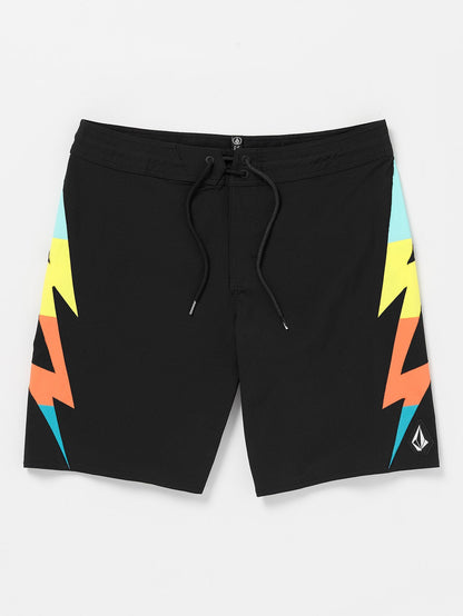 Boardshort Zapped Liberators 19" - Black