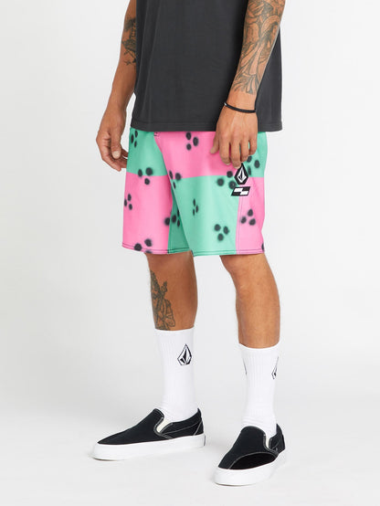 Boardshort Schroff X Volcom Stoney 19" - Dusty Aqua