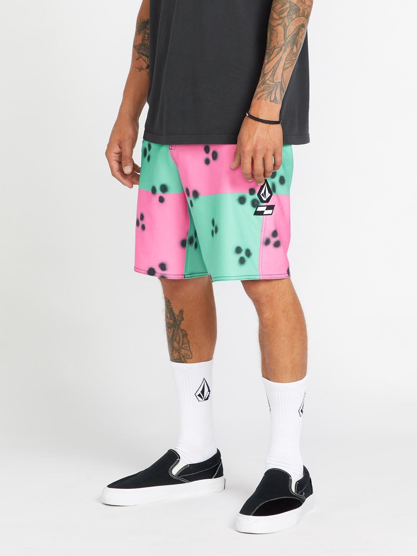 Boardshort Schroff X Volcom Stoney 19" - Dusty Aqua
