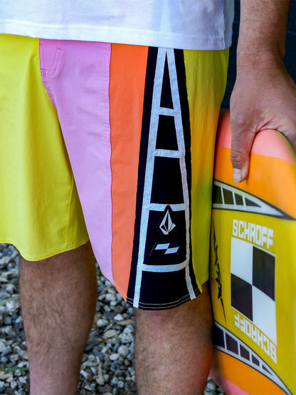 Boardshort Schroff X Volcom Liberators 20" - Blazing Yellow