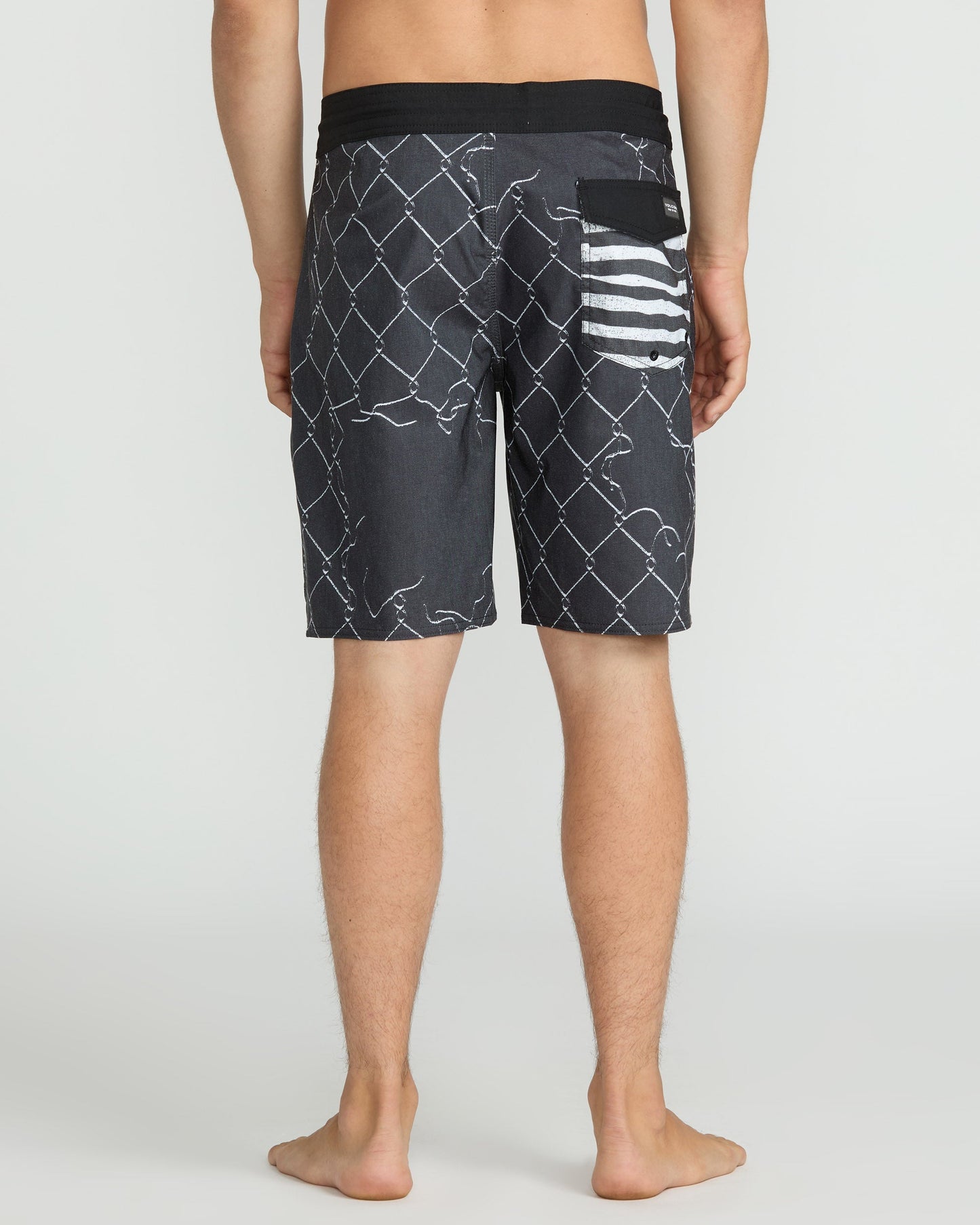Misdormeaner Stoney 19" Boardshort - Black