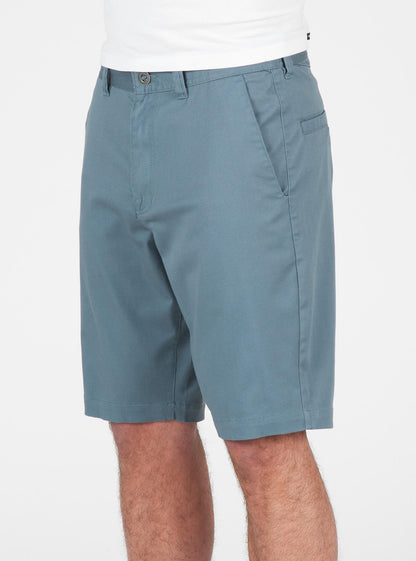 Frickin Modern Stretch Chino Shorts - Ash Blue
