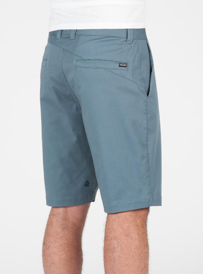 Frickin Modern Stretch Chino Shorts - Ash Blue