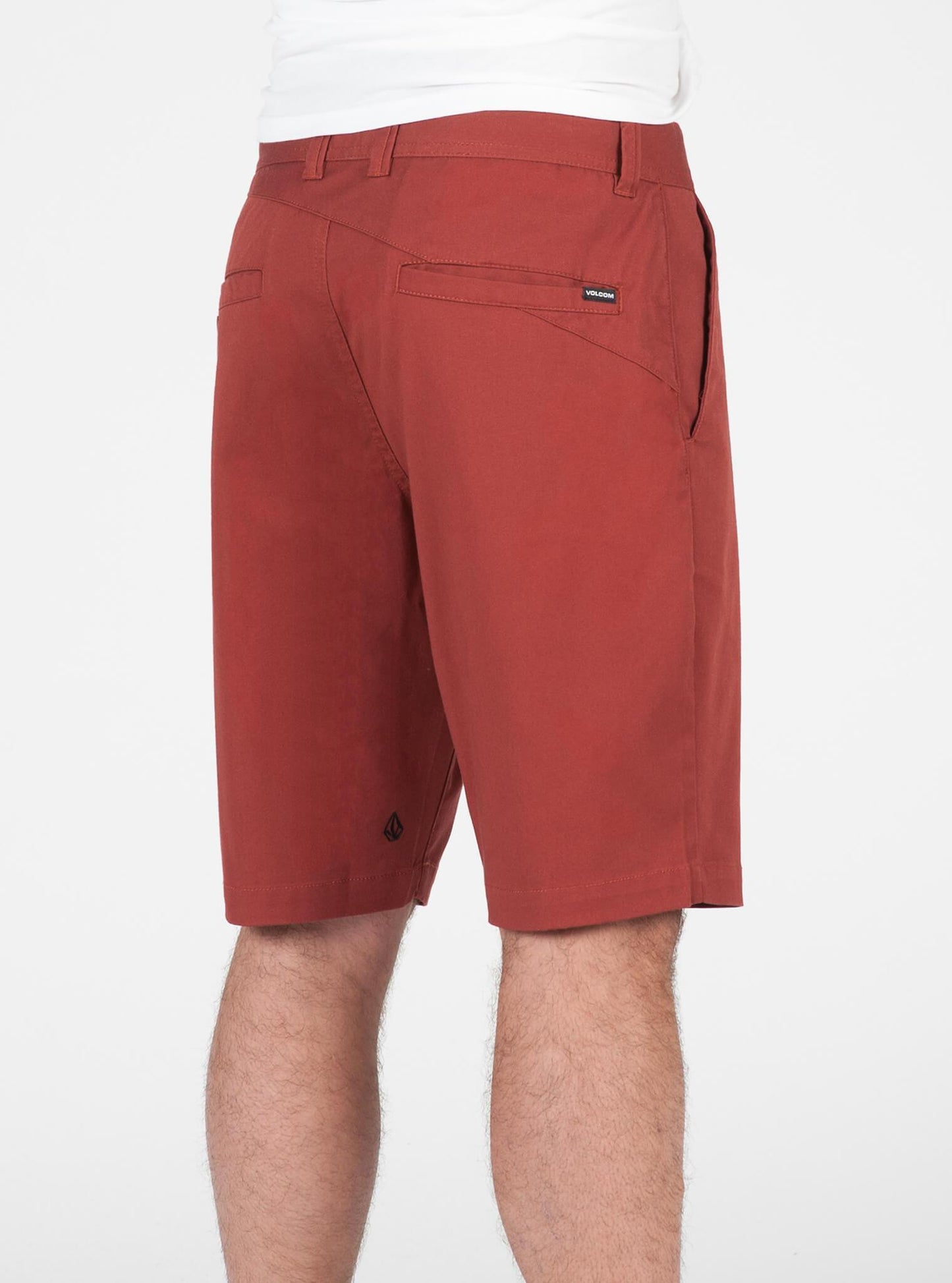 Frickin Modern Stretch Chino Shorts - Dark Clay