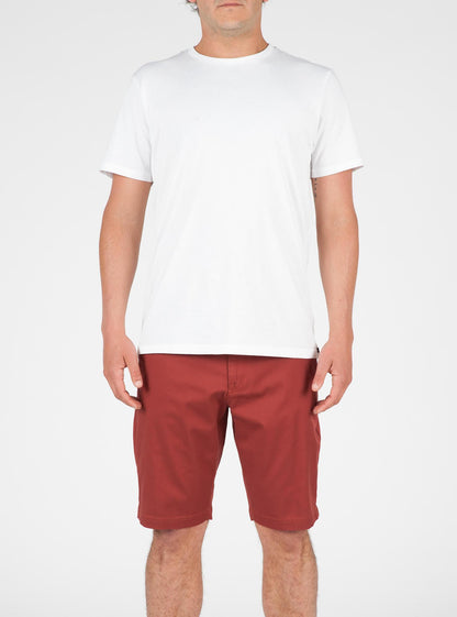 Frickin Modern Stretch Chino Shorts - Dark Clay