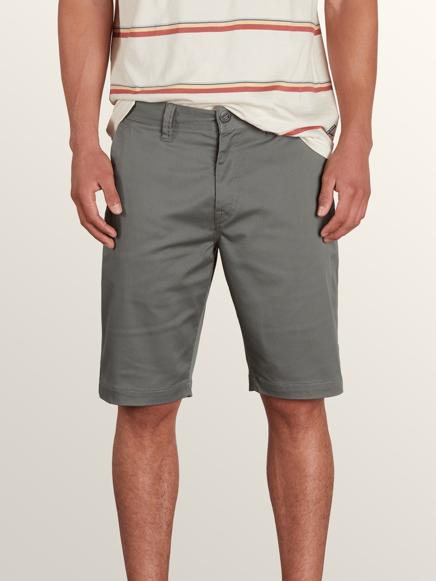 Frickin Modern Stretch Chino Shorts - Staubgrün