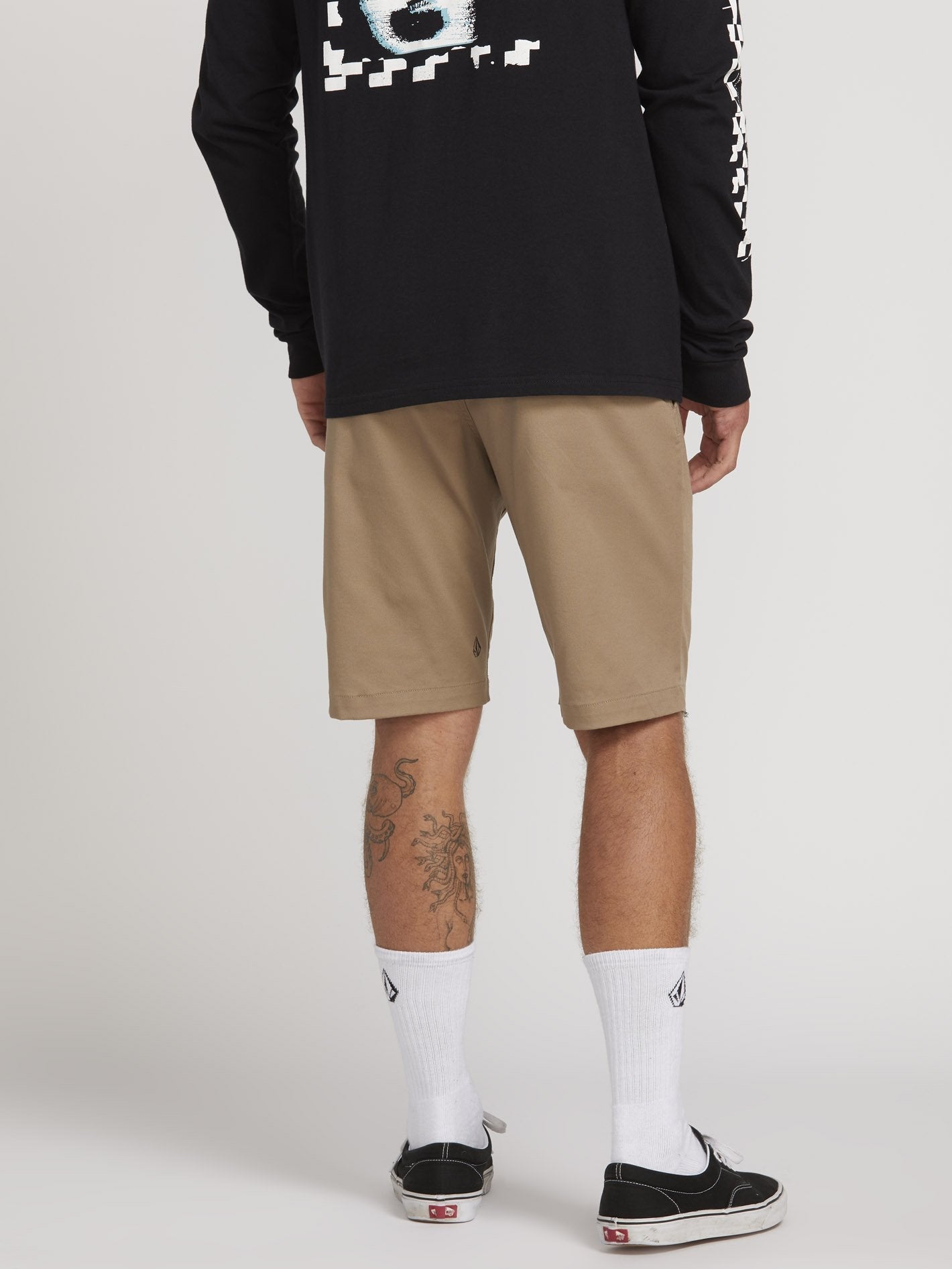 Frickin Modern Stretch Shorts - Khaki
