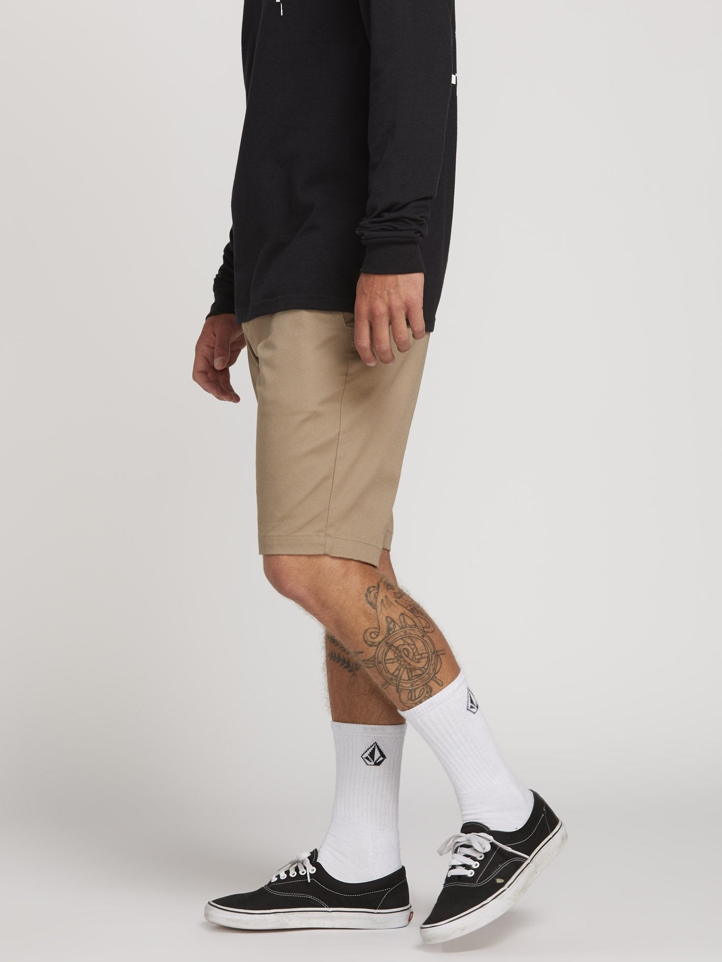 Frickin Modern Stretch Shorts - Khaki