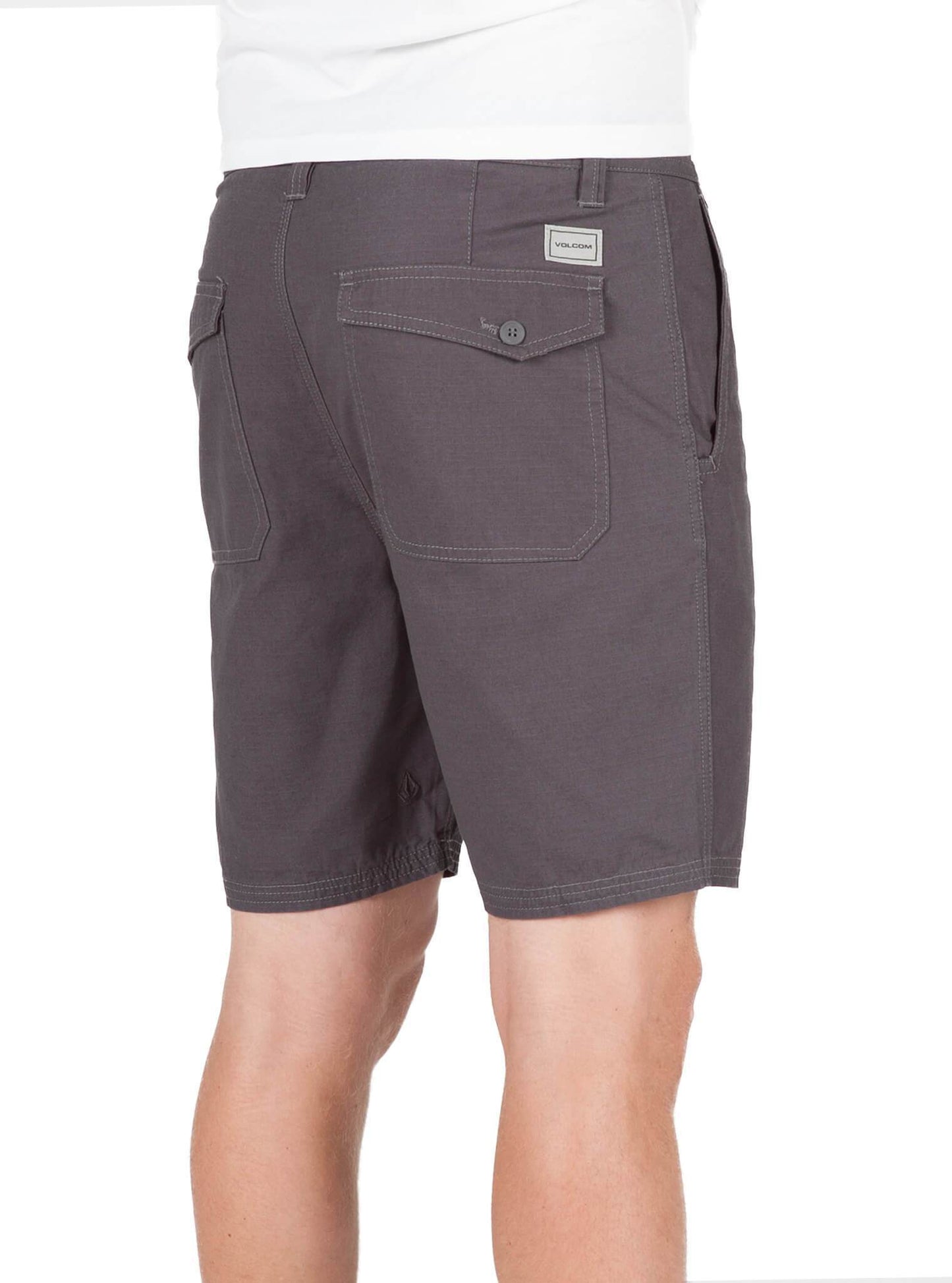 Volcom Stone Made Chino Tilden Shorts - Asphalt Black