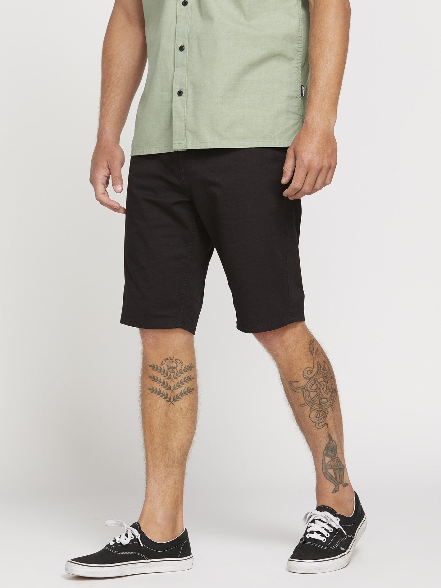 Solver Lite Twill Shorts - Black