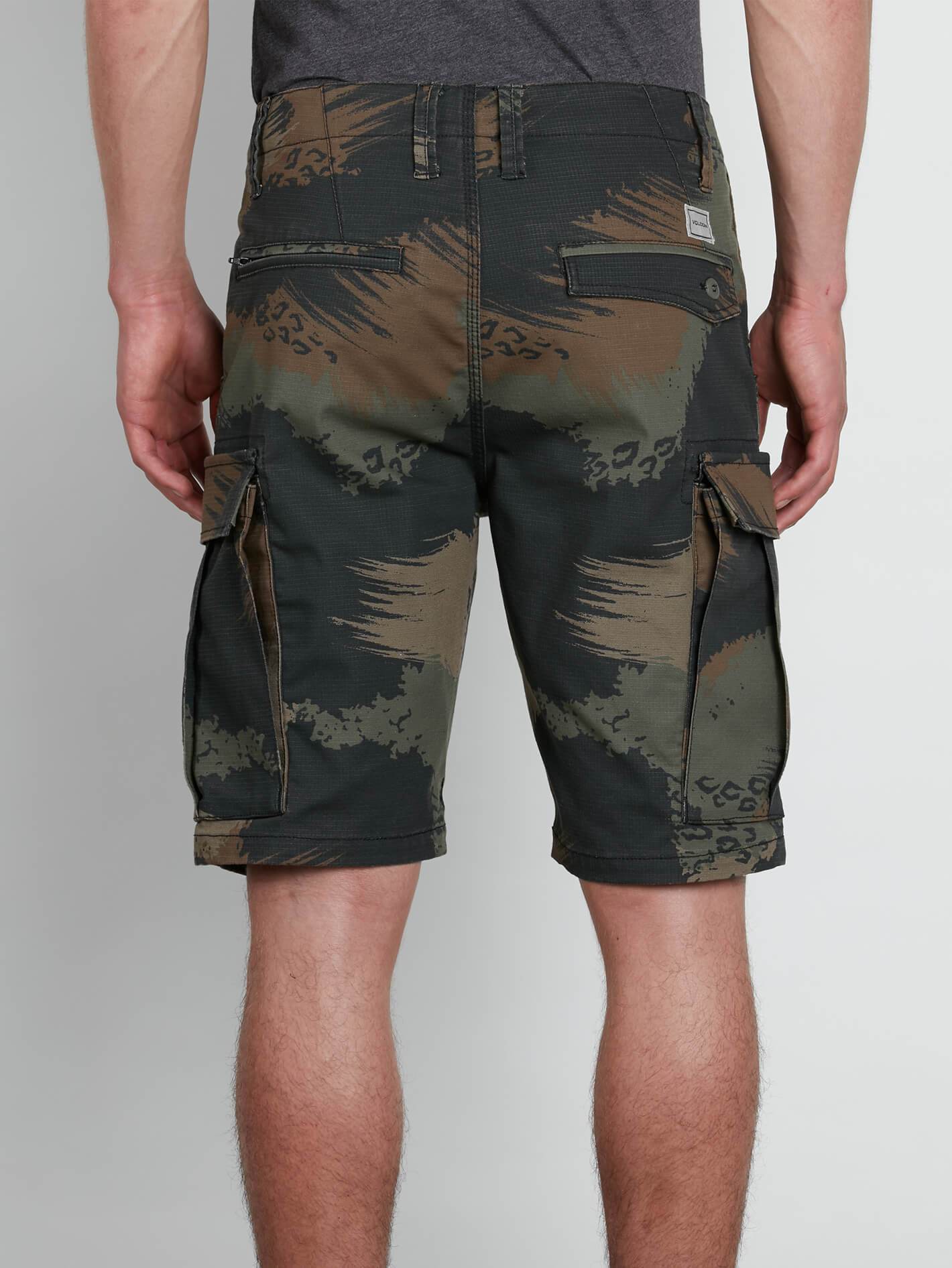 Volcom Stone Made Cargo Shorts - Camouflage