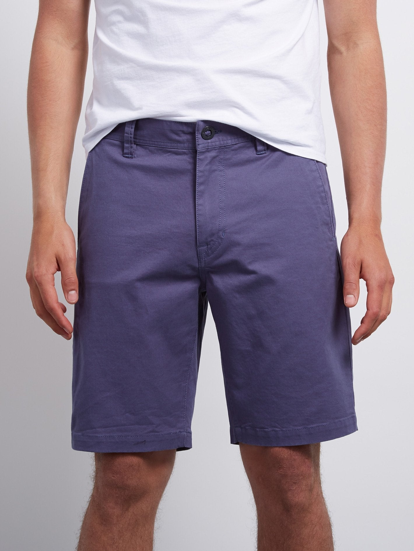 Frickin Slim 18 Chino Shorts - Deep Blue