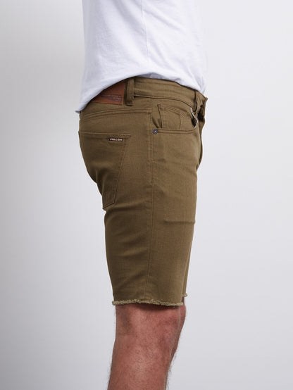 Short Vorta Twill 18 - Seaweed Green