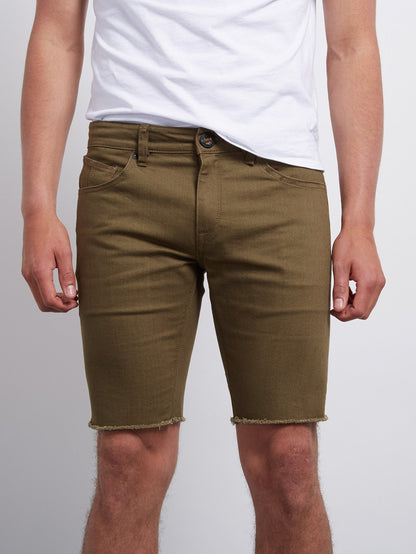 Short Vorta Twill 18 - Seaweed Green