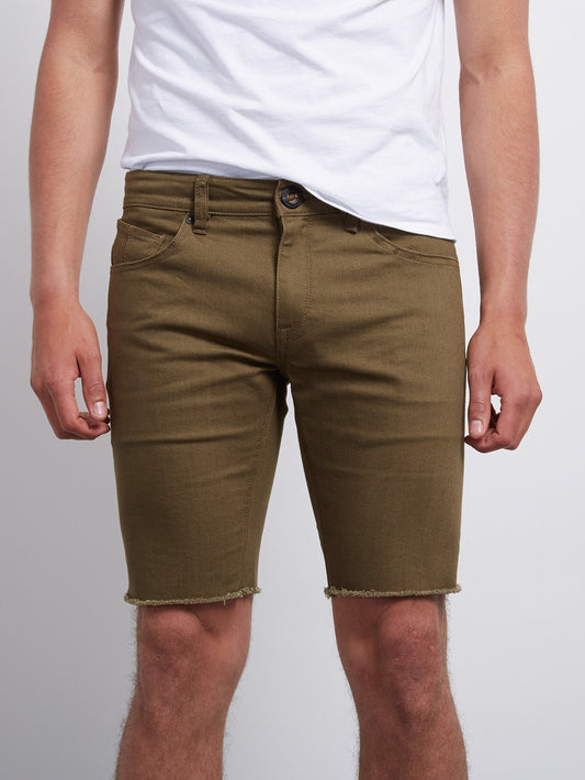Short Vorta Twill 18 - Seaweed Green