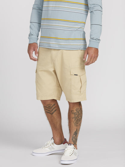 Miter II Cargo Shorts - ALMOND