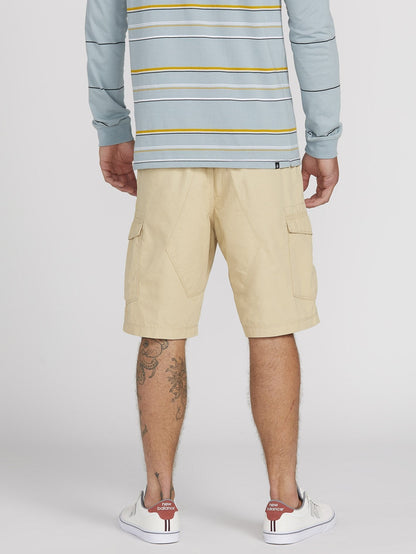 Miter II Cargo Shorts - ALMOND