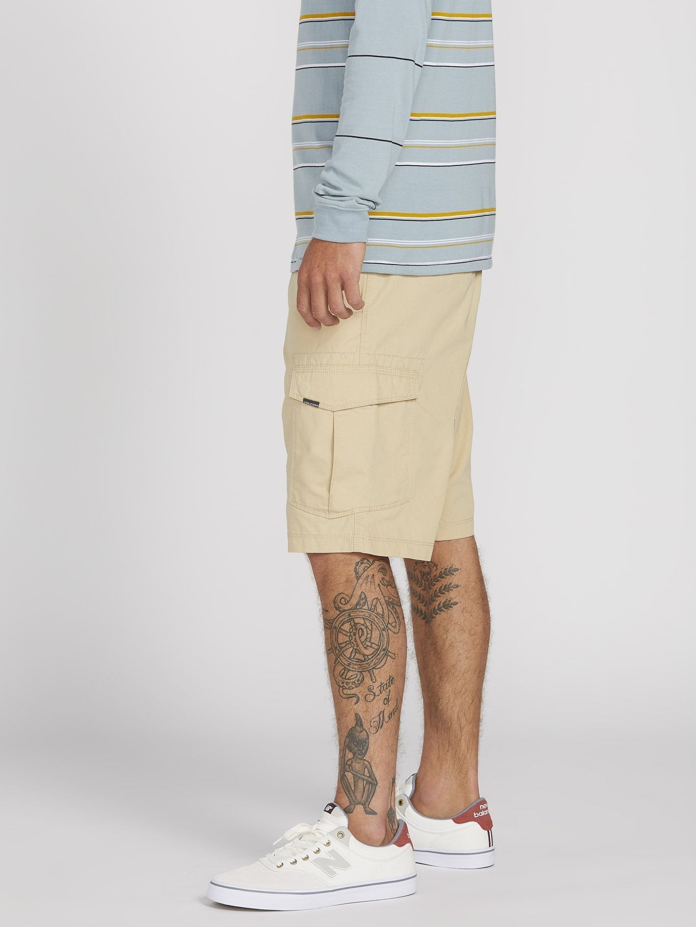 Miter II Cargo Shorts - ALMOND