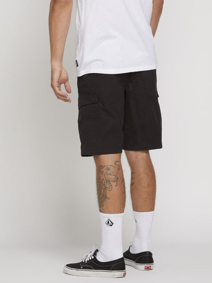Miter II Cargo Shorts - BLACK