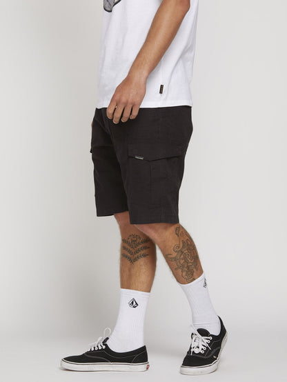 Miter II Cargo Shorts - BLACK