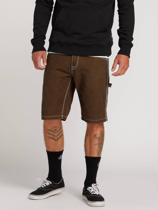 Short Whaler Utility - Dark Brown
