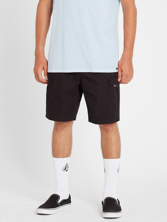 Miter III Cargo 20" Shorts - Schwarz