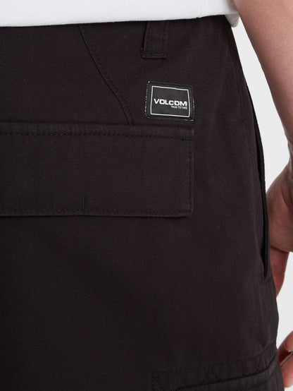 March Cargo Shorts - BLACK