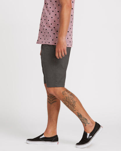 Frickin Modern 21" Stretch Shorts - CHARCOAL HEATHER