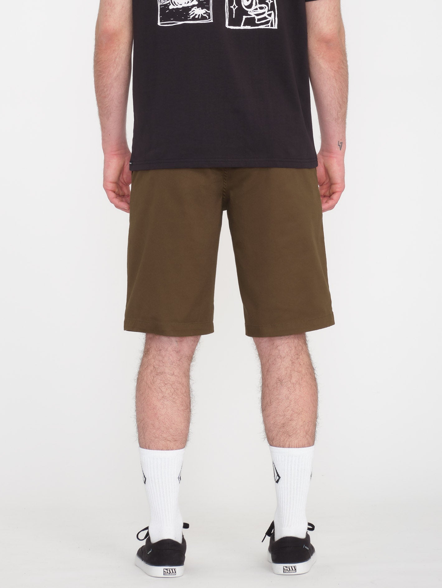 Frickin Modern Stretch 21" Shorts - DARK EARTH