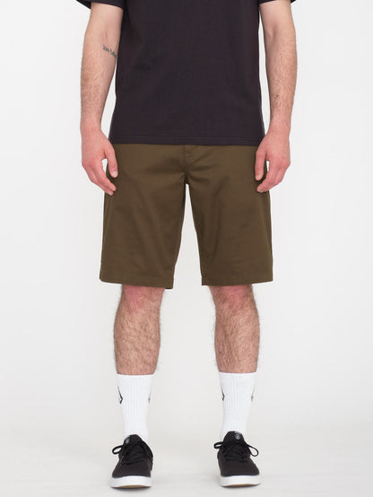 Frickin Modern Stretch 21" Shorts - DARK EARTH