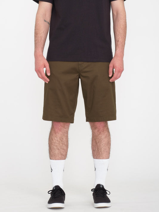 Frickin Modern Stretch 21" Shorts - DARK EARTH