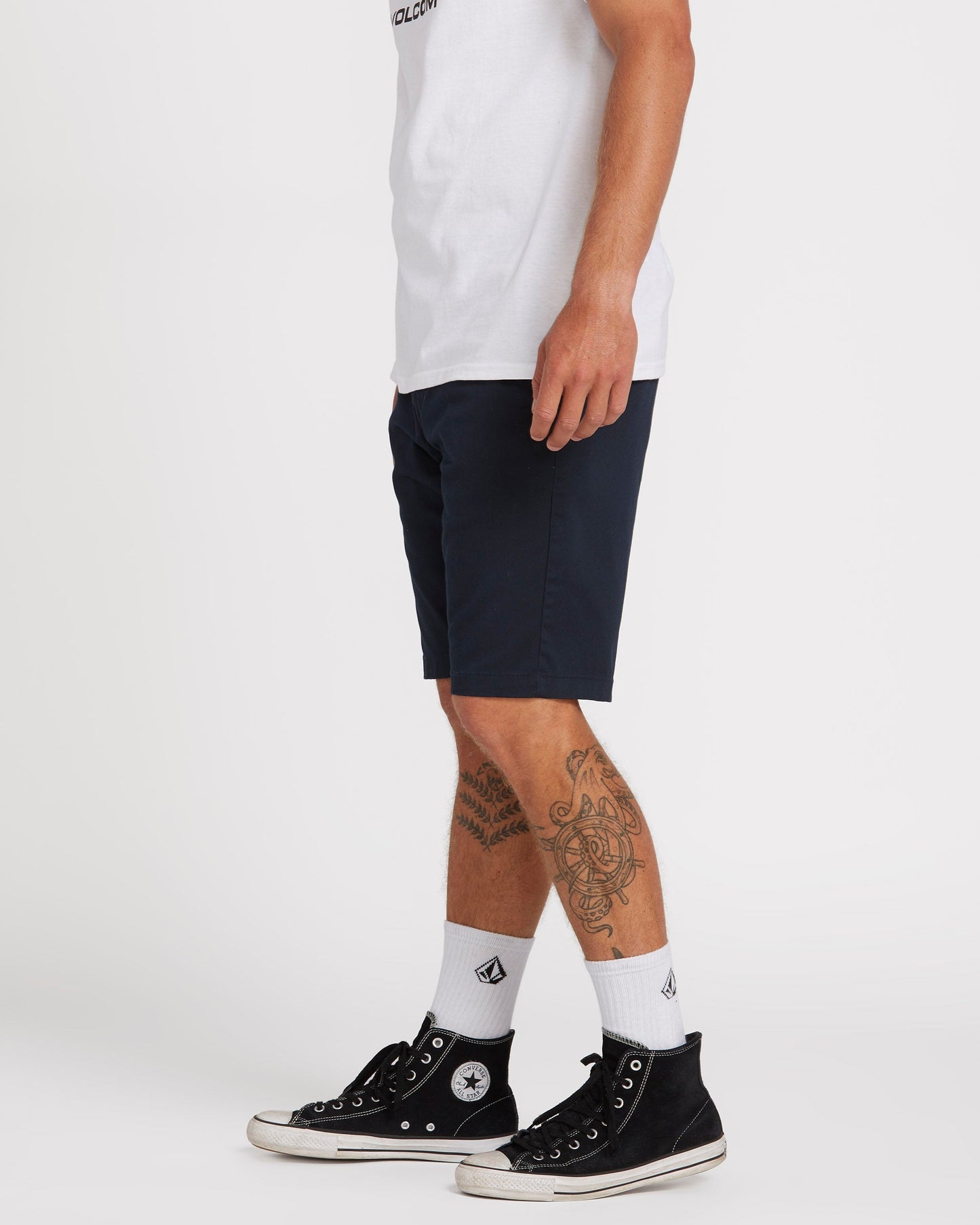 Frickin Modern 21" Stretch-Shorts – DUNKLES MARINEBLAU