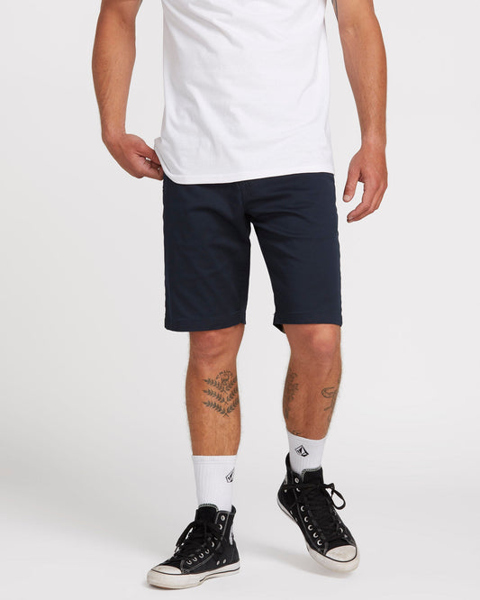 Frickin Modern 21" Stretch-Shorts – DUNKLES MARINEBLAU