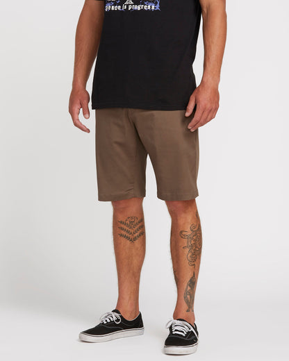 Frickin Modern 21" Stretch Shorts - MUSHROOM