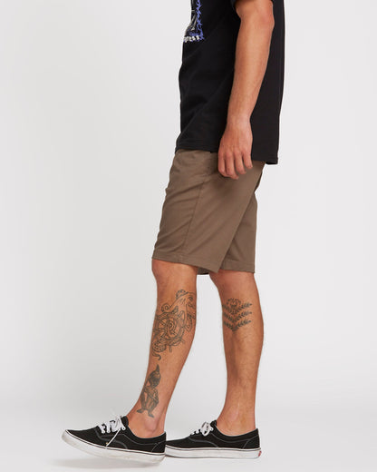 Frickin Modern 21" Stretch Shorts - MUSHROOM