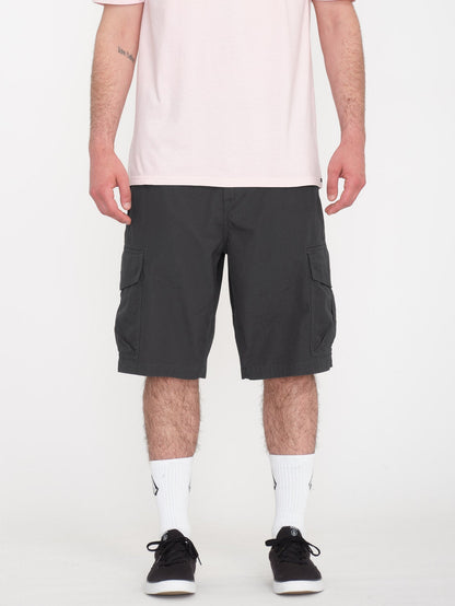 Grande Barracks 22" Cargo Shorts - BLACK ASPHALT