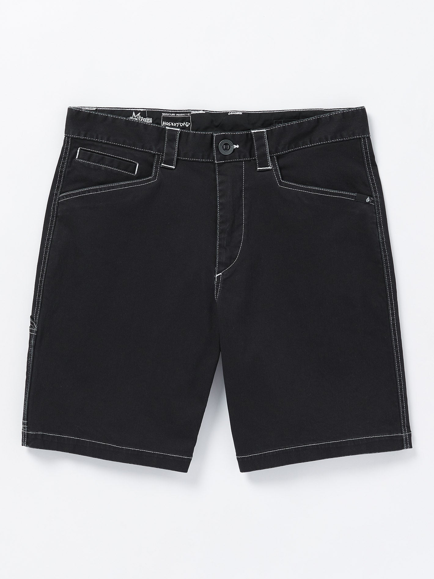 V Ent Hockey Dad 20" Shorts - BLACK